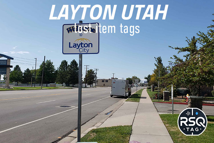 Layton Utah lost item tags