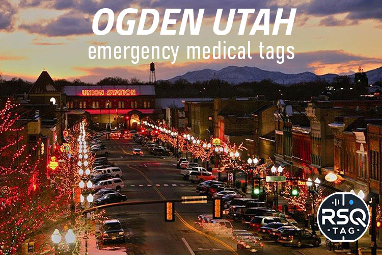 Ogden Utah emergency medical tags