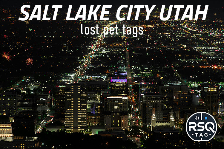 Salt Lake City Utah lost pet tags
