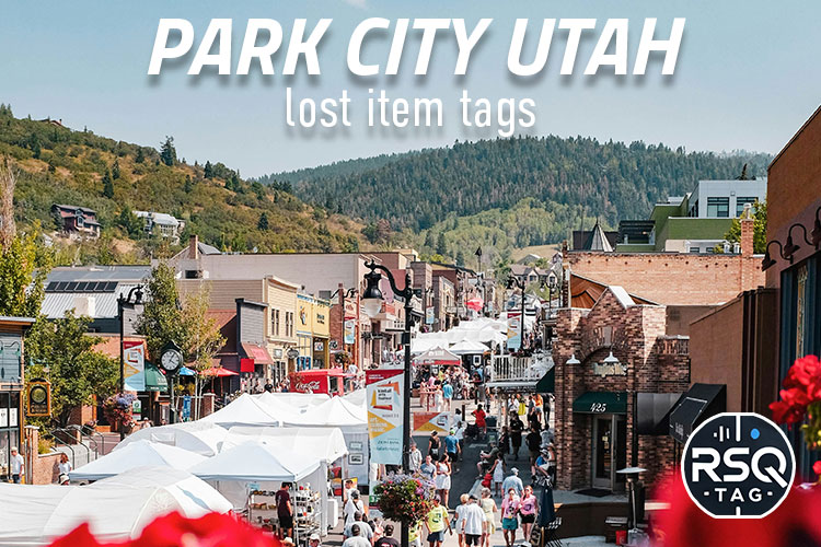 Park City Utah lost item tags
