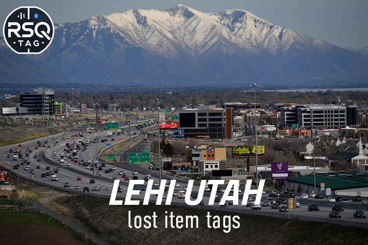 Lehi Utah lost item tags