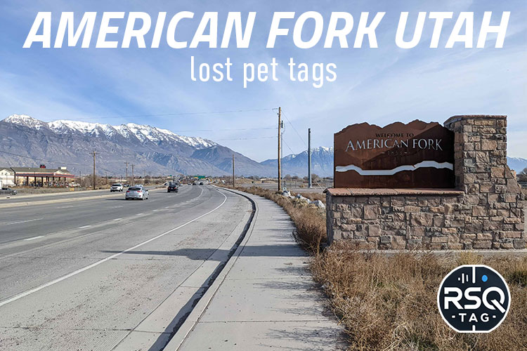 American Fork Utah lost pet tags