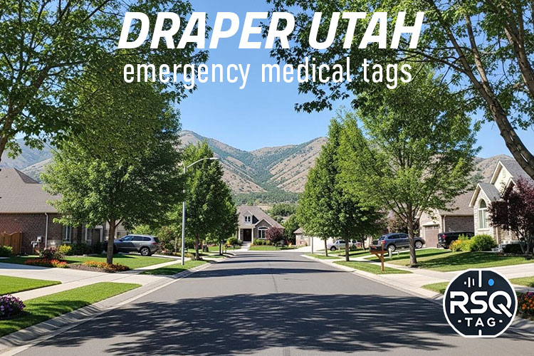 Draper Utah emergency medical tags