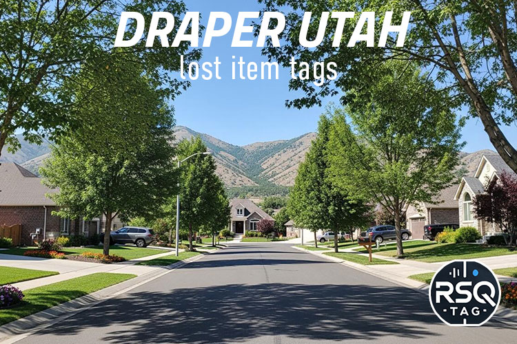 Draper Utah lost item tags