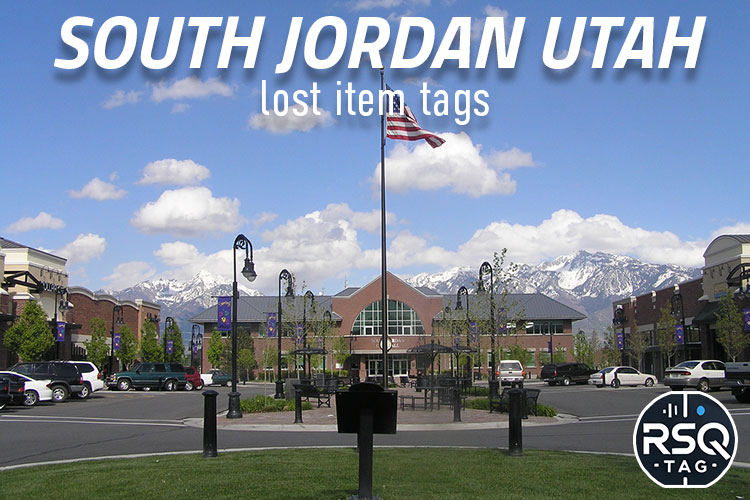 South Jordan Utah lost item tags