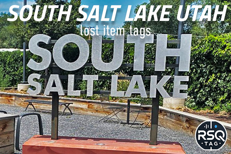 South Salt Lake Utah lost item tags