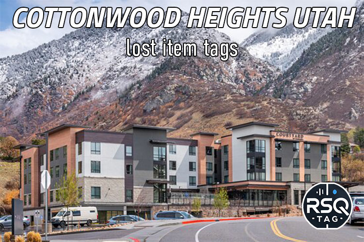 Cottonwood Heights Utah lost item tags